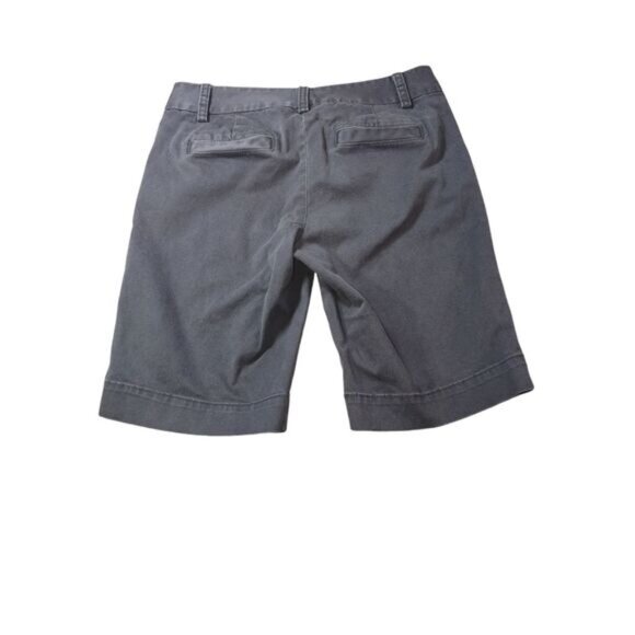 J. Crew Womens Bermuda Shorts SIZE 0 Black Cotton City Fit‎ Classic Casual - Picture 6 of 6